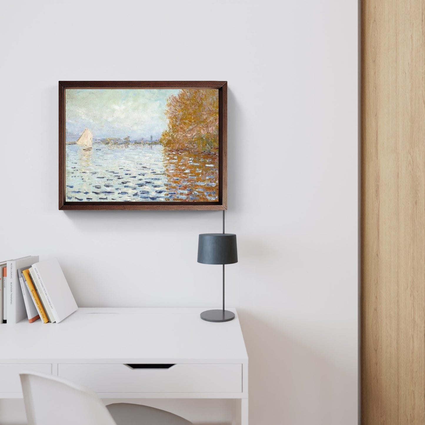 Il bacino di Argenteuil, quadro di Claude Monet