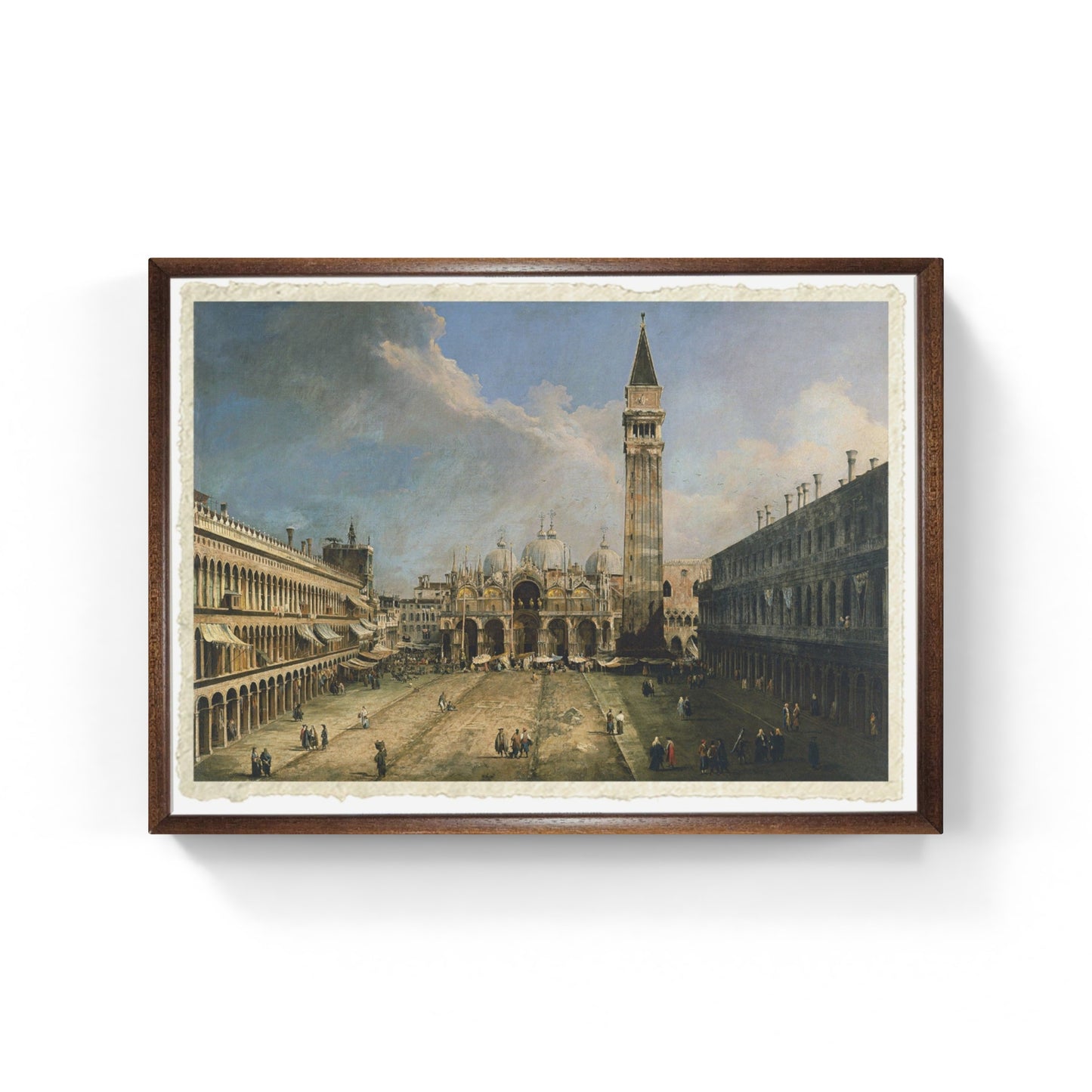 Piazza San Marco verso la Basilica - Canaletto