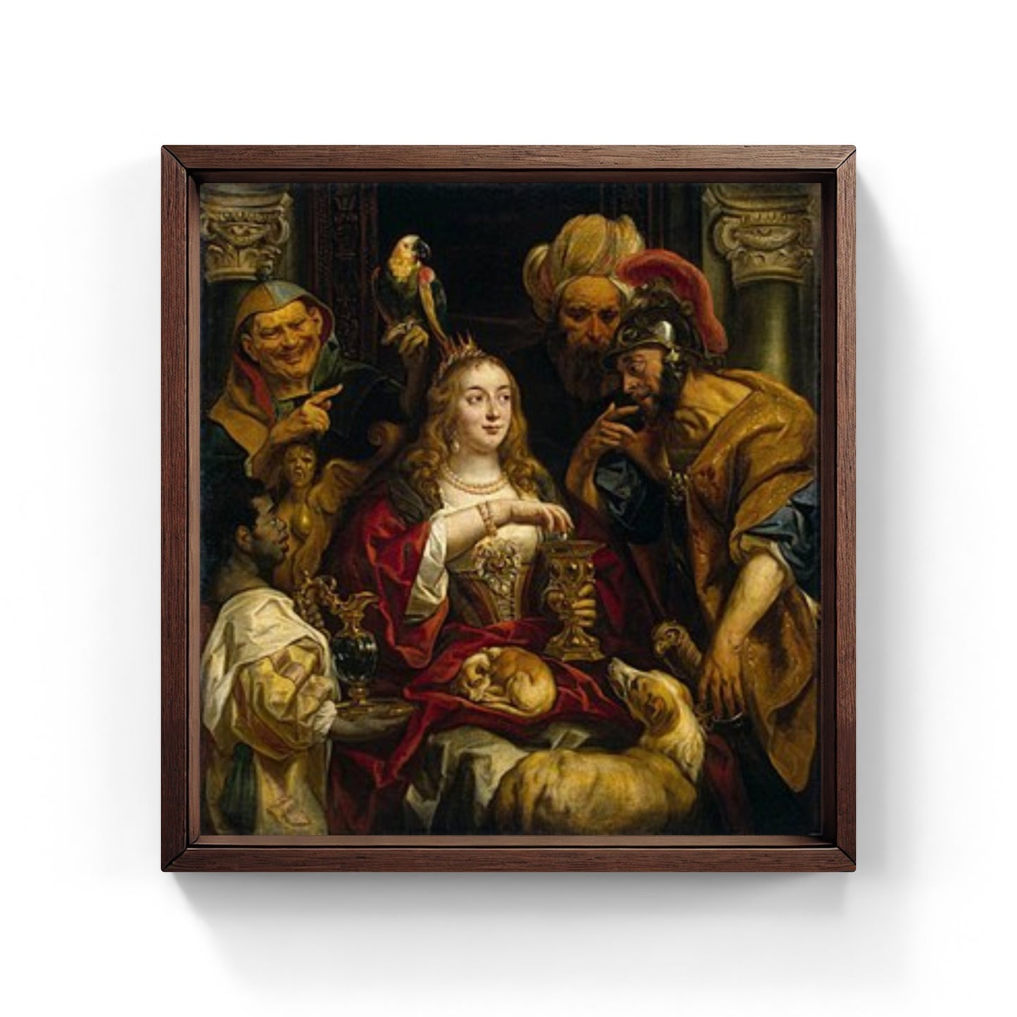 Cleopatra's Feast by Jacob Jordaens