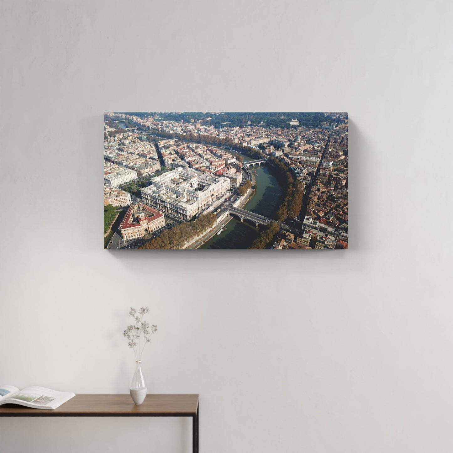 Aerial view of the Court of Cassation, Rome