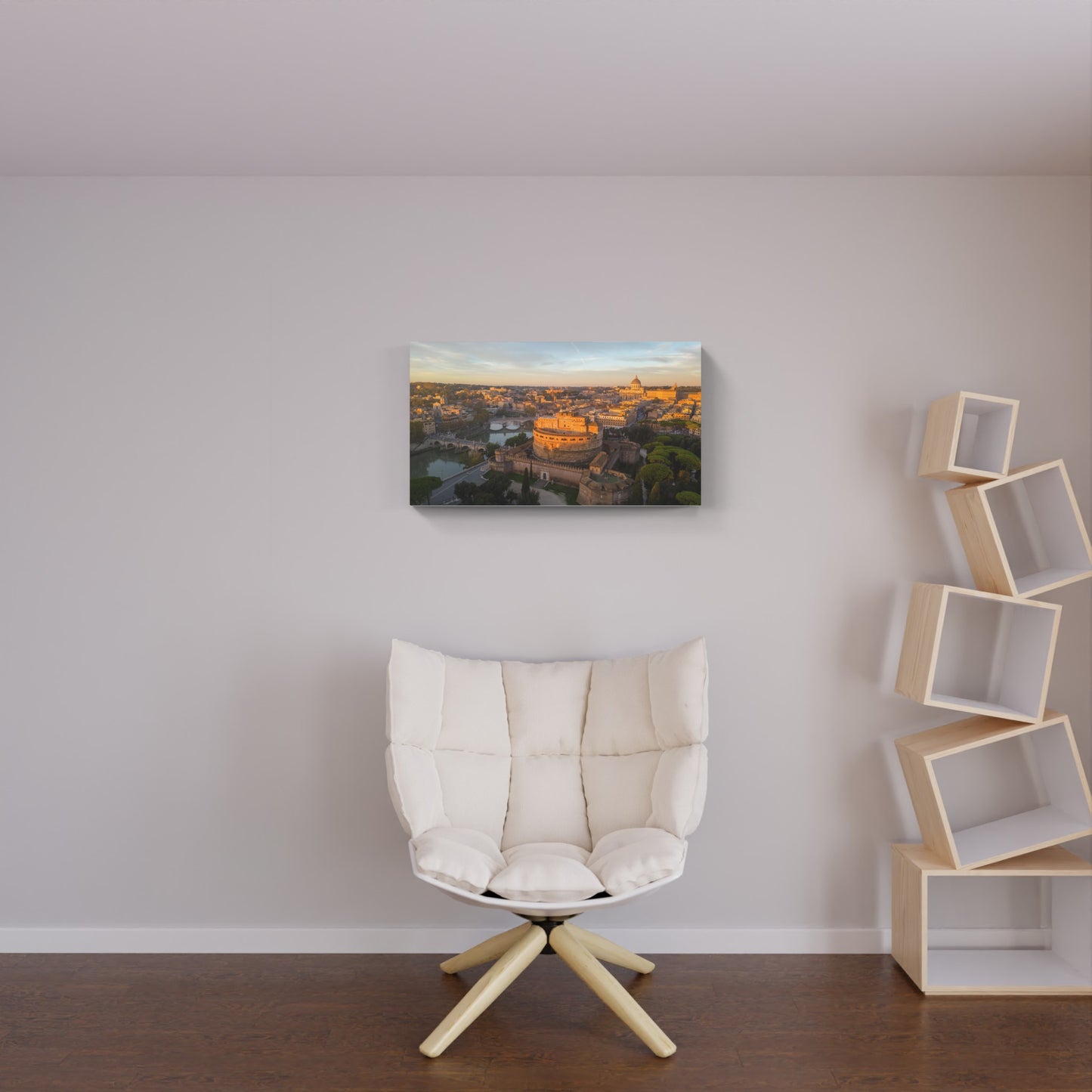 Aerial view of Castel Sant'Angelo, Rome
