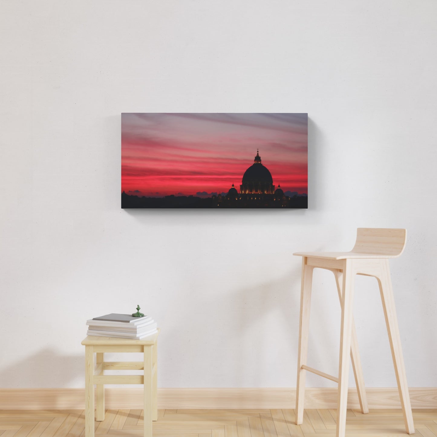 St. Peter's at dusk, Rome