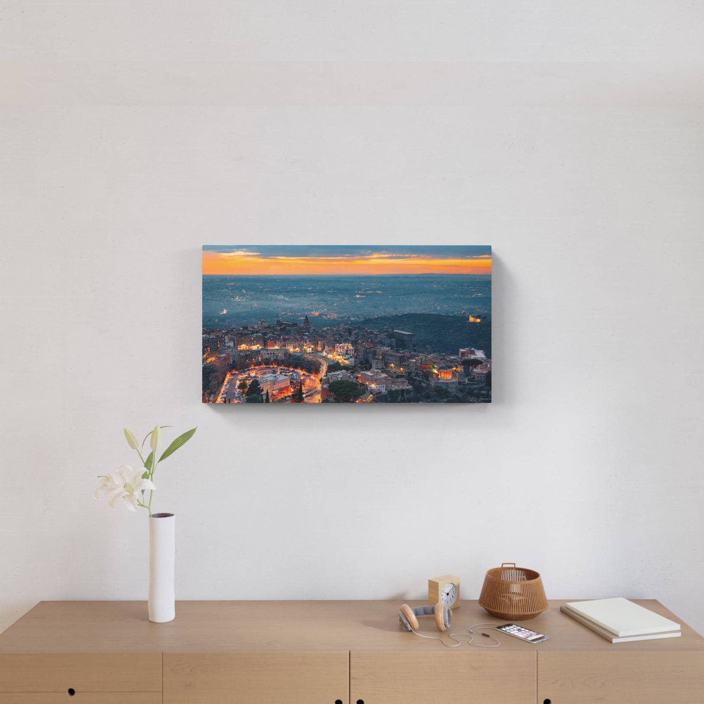 Tivoli at sunset, Rome