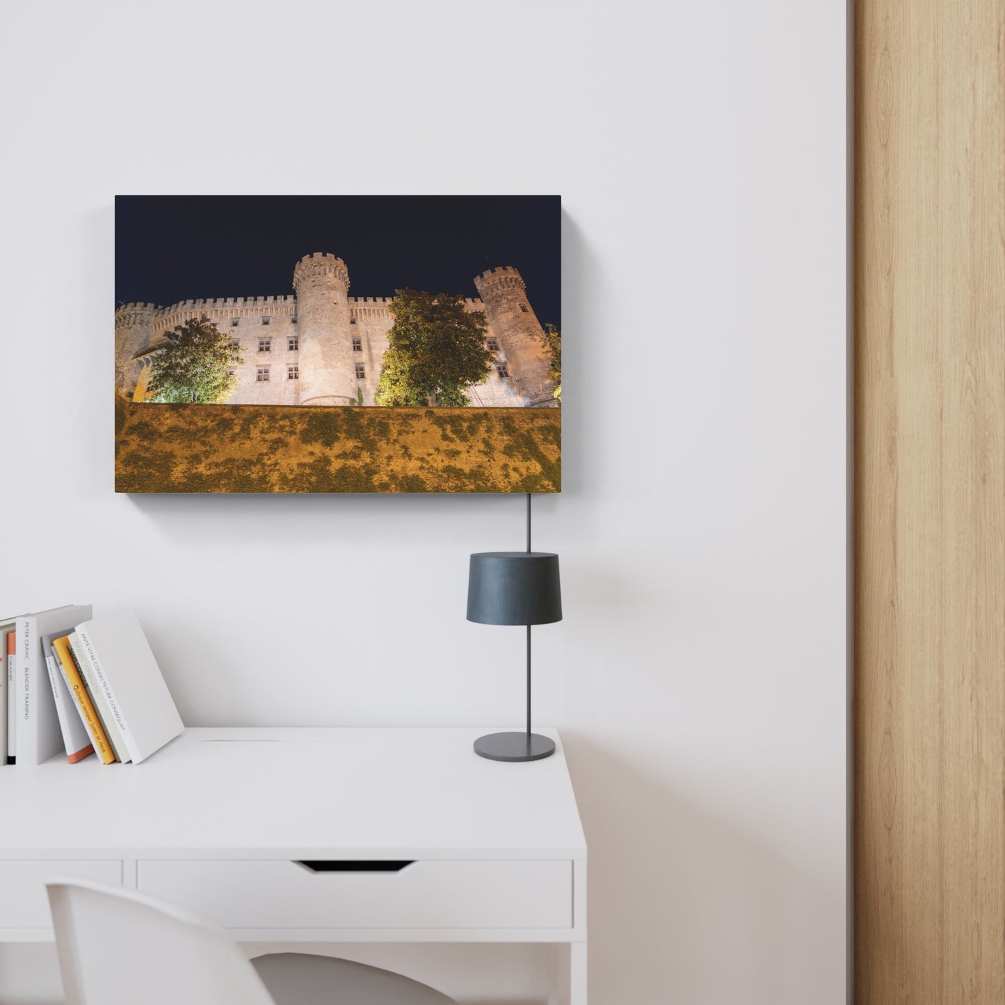 Orsini Odescalchi Castle at night, Rome