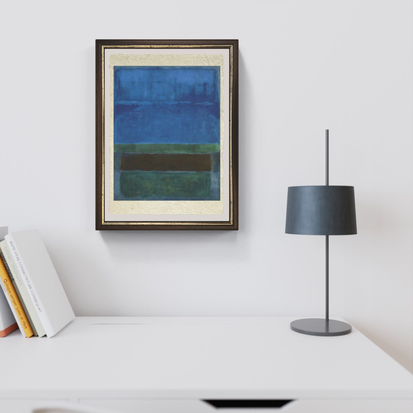 Senza titolo 1952 di Mark Rothko su pregiata carta Amalfi