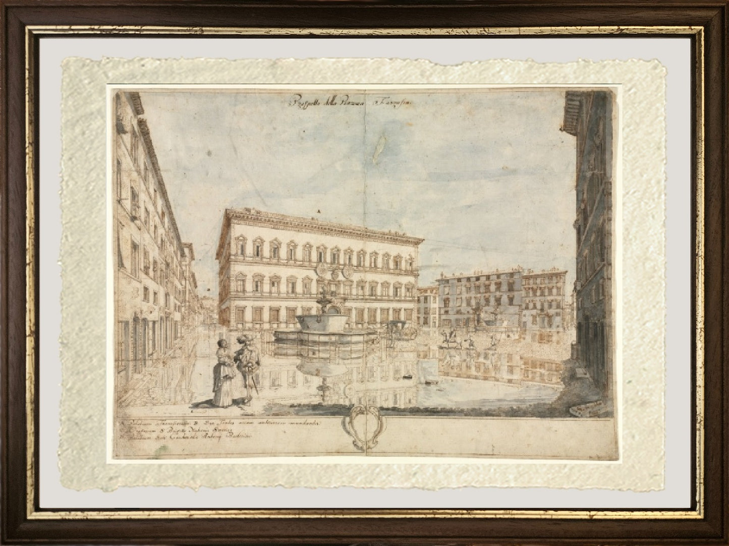 View of Rome with St. Peter's and Castel Sant' Angelo in the Distance, 1685 - Gaspare Vanvitelli - Gaspar van Wittel