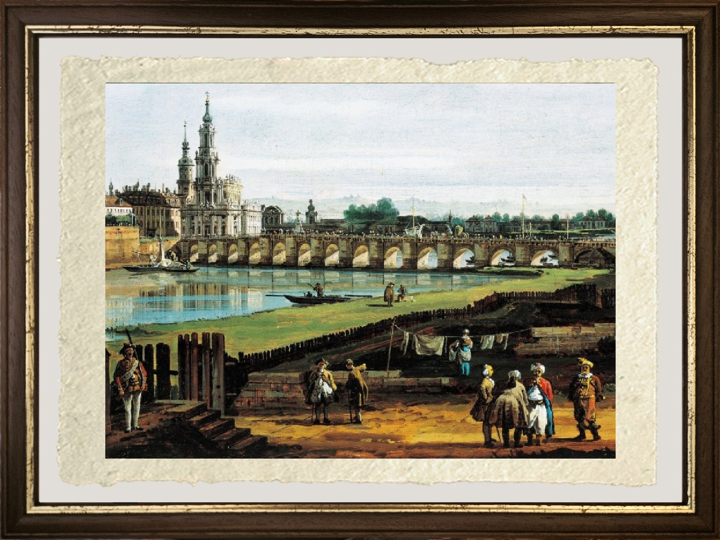 View of Rome with St. Peter's and Castel Sant' Angelo in the Distance, 1685 - Gaspare Vanvitelli - Gaspar van Wittel