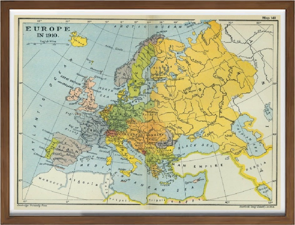 Europa Gennaio 1910