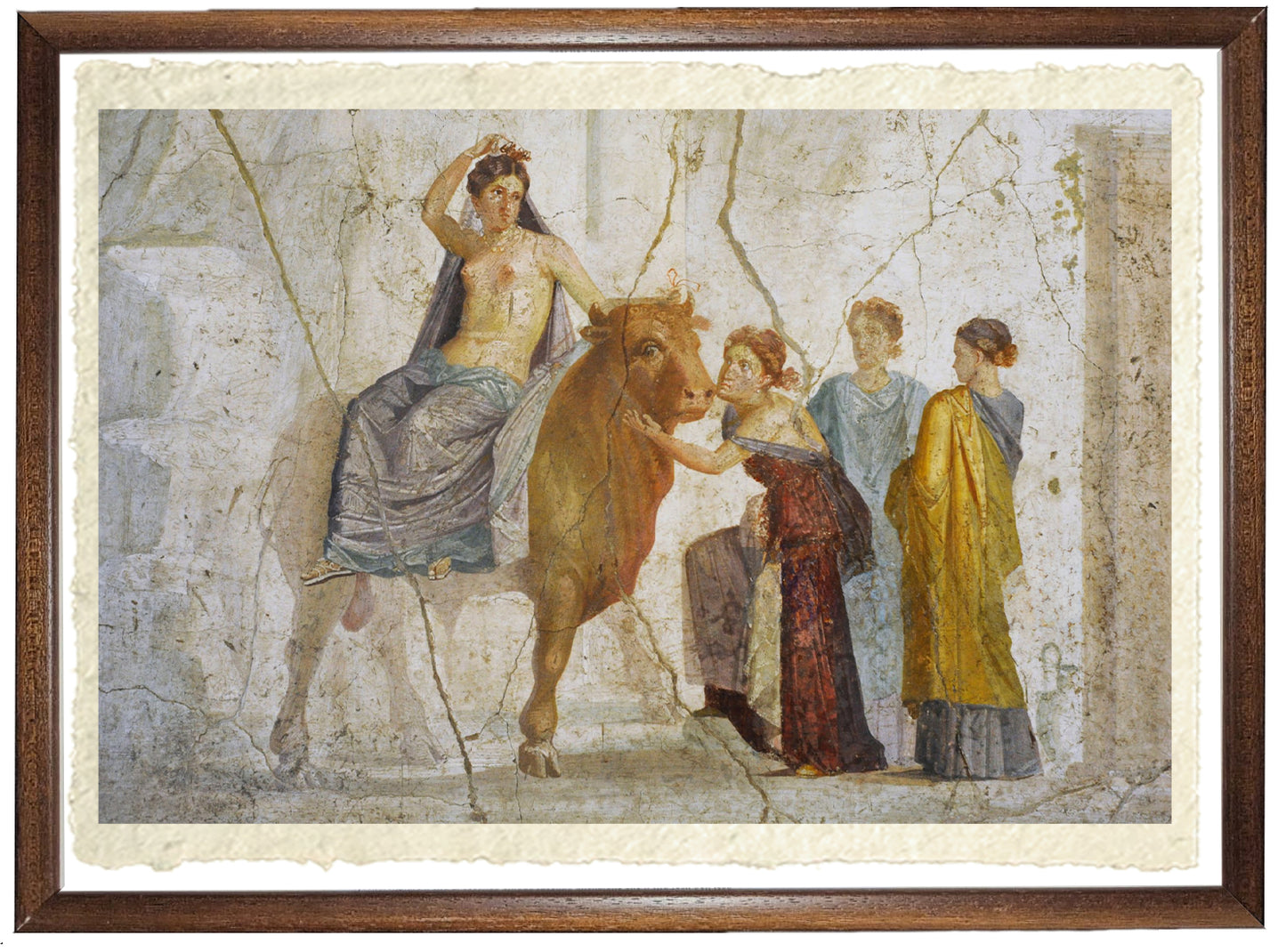 Pompei. Affresco Europa sul Toro