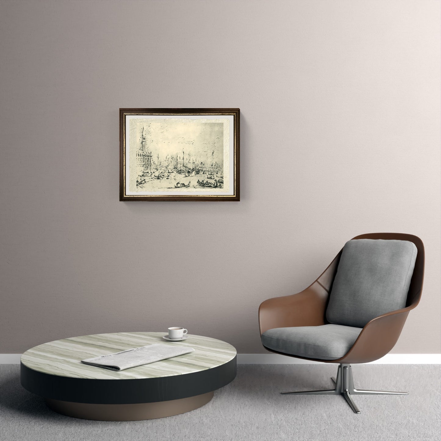 Il Bacino di San Marco nel giorno dell'Ascensione 1729 - Giovanni Antonio Canal detto Canaletto