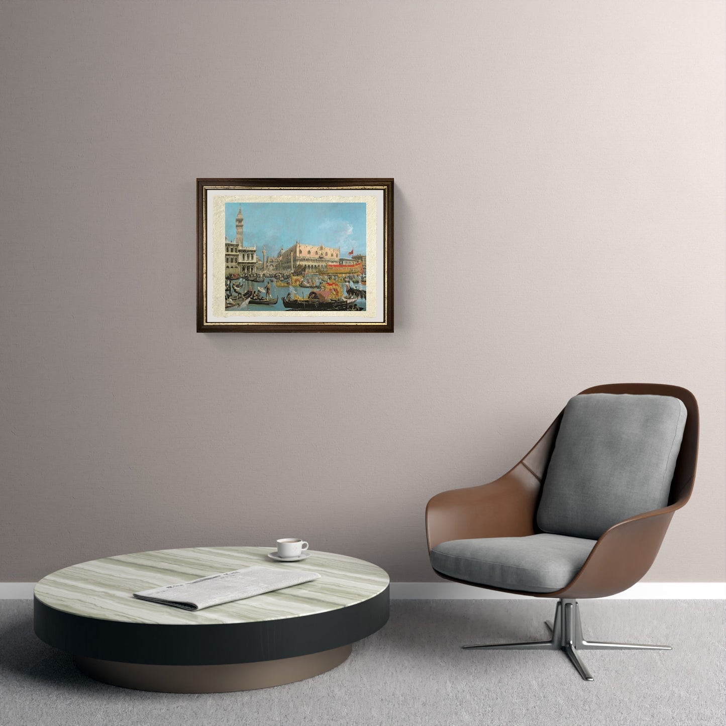 View of Rome with St. Peter's and Castel Sant' Angelo in the Distance, 1685 - Gaspare Vanvitelli - Gaspar van Wittel