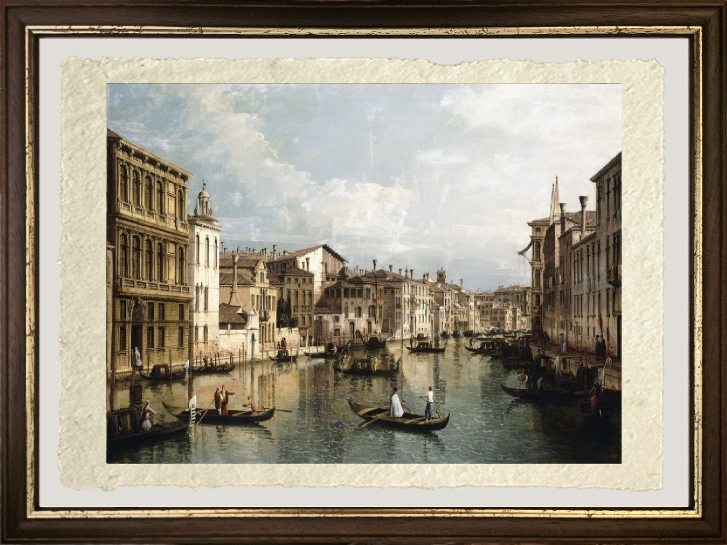 Il Canal Grande, Venezia, vista verso est 1742 - Bernardo Bellotto