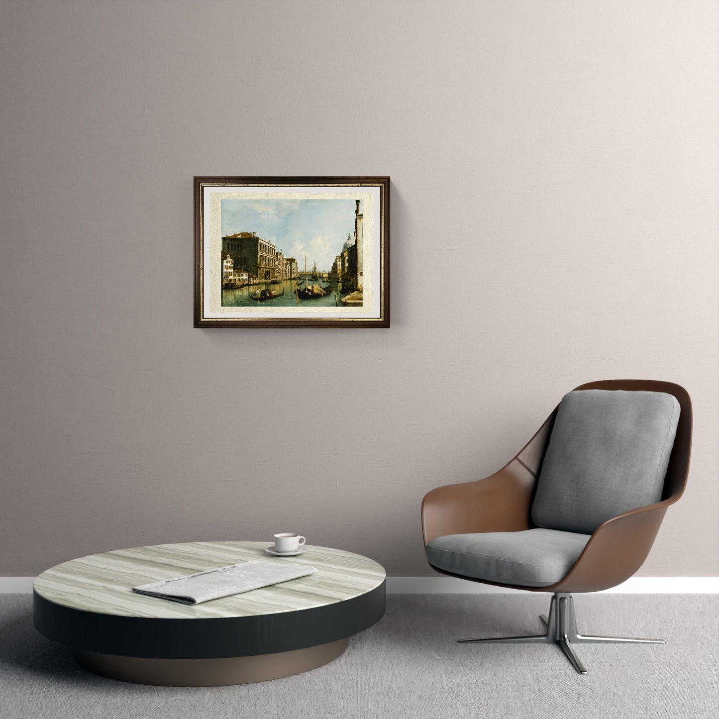 Il Canal Grande, Venezia, vista verso est dal Campo S. Vio - Giovanni Antonio Canal detto Canaletto