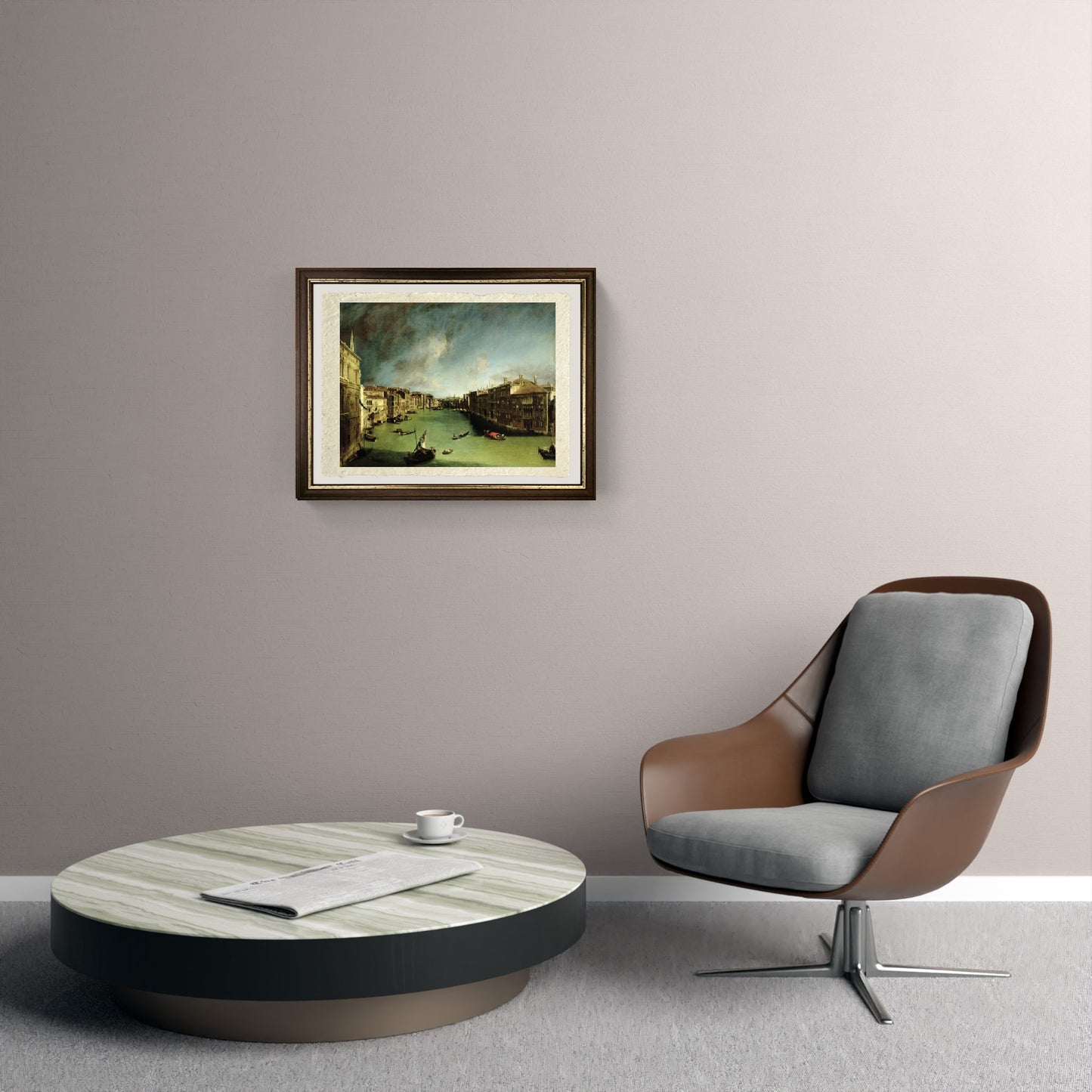 The Grand Canal, view of Palazzo Balbi - Giovanni Antonio Canal, known as Canaletto