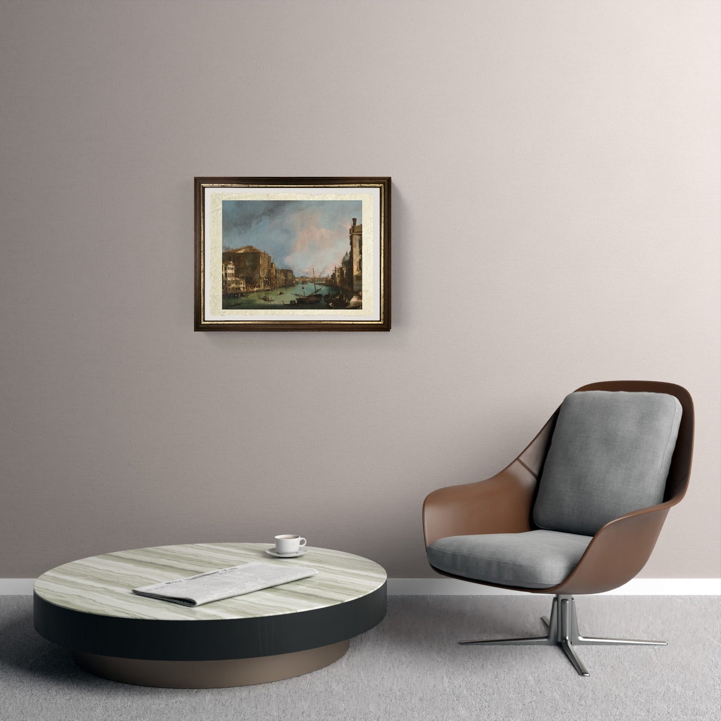 View of Rome with St. Peter's and Castel Sant' Angelo in the Distance, 1685 - Gaspare Vanvitelli - Gaspar van Wittel