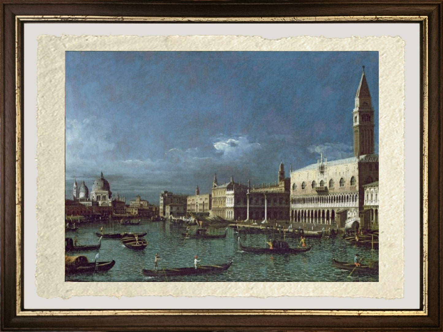 Il Canal Grande con la Chiesa di Santa Maria della Salute, XVIII secolo - Bernardo Bellotto