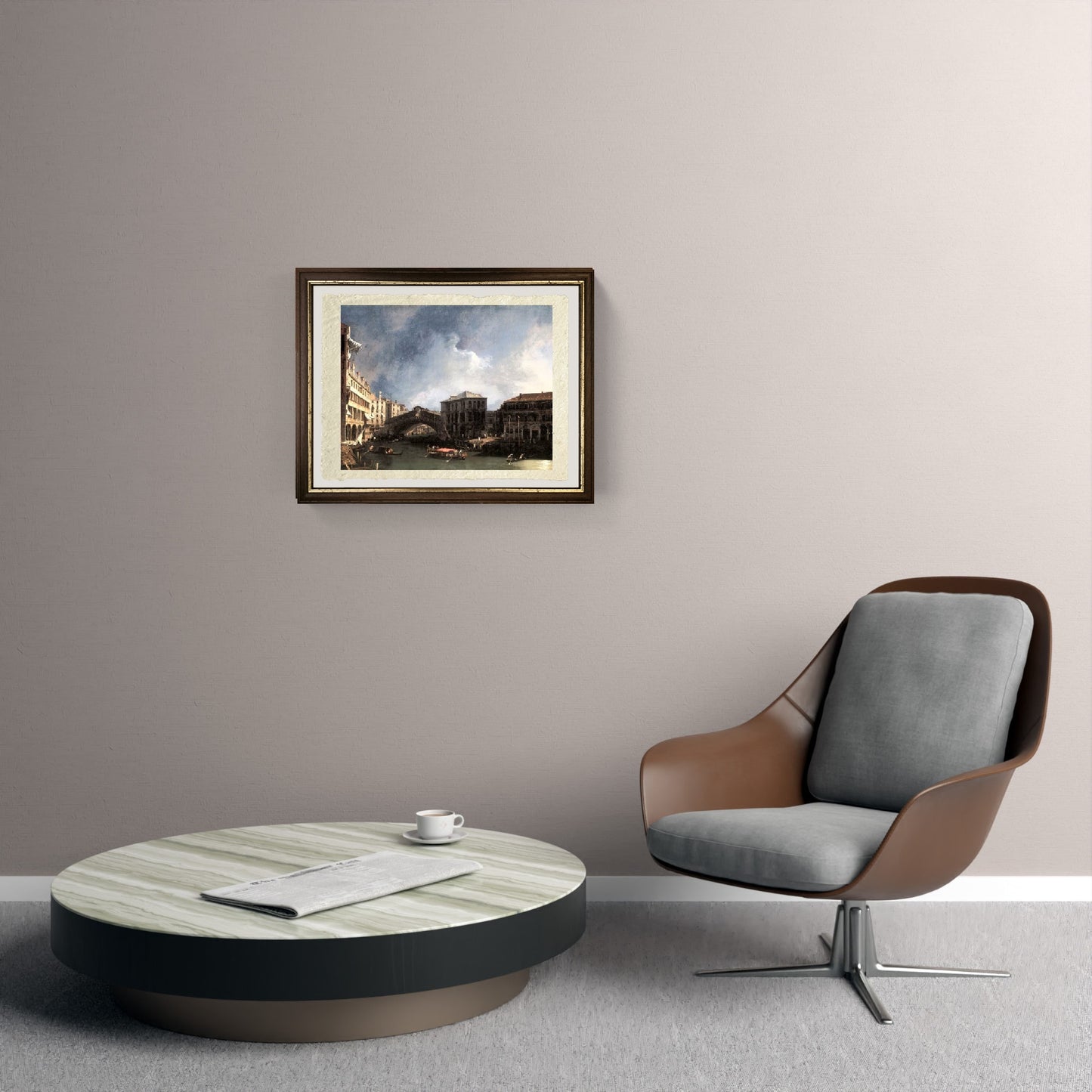 Il Canal Grande vicino al Ponte di Rialto - Giovanni Antonio Canal detto Canaletto