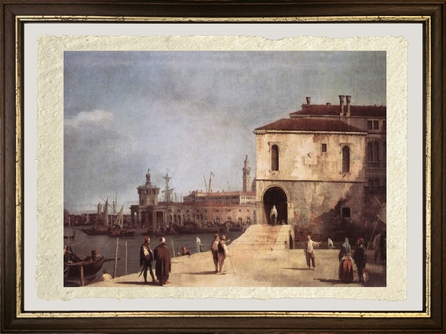 Il Fonteghetto della Farina - Giovanni Antonio Canal detto Canaletto