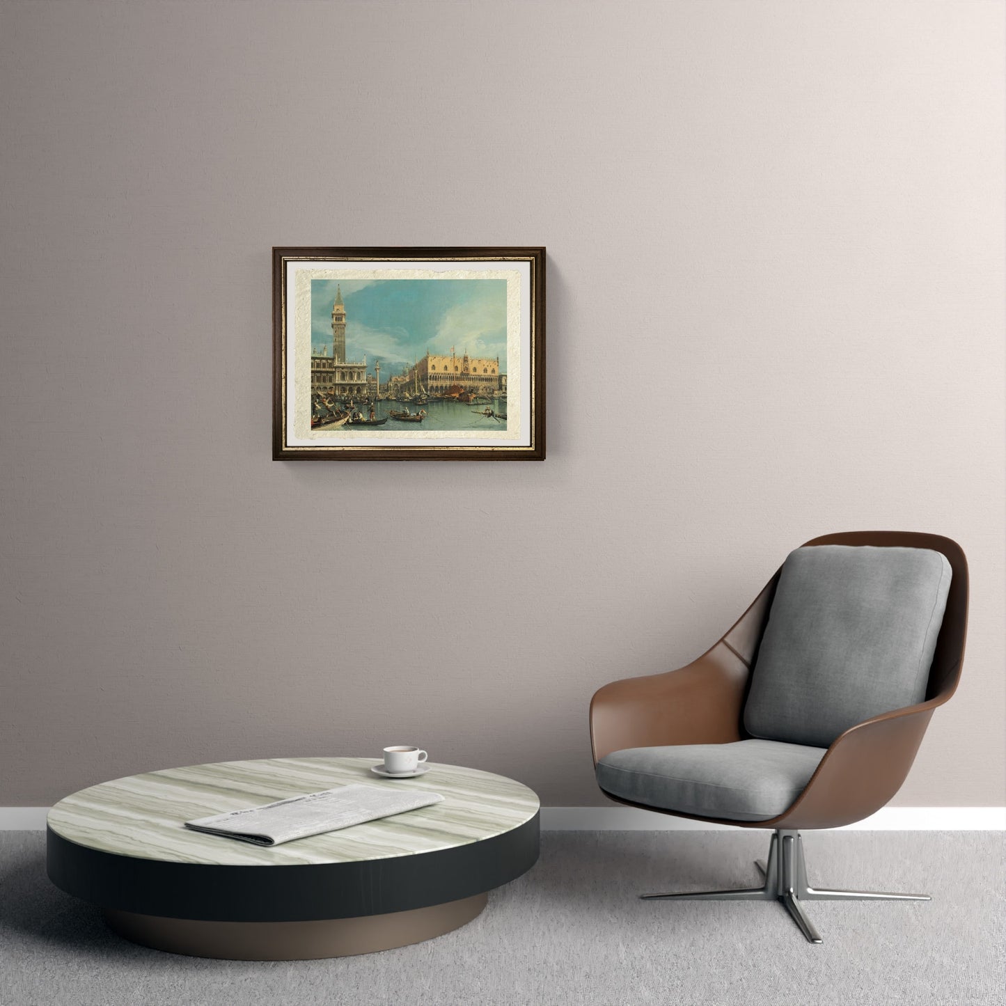 Il Molo, Venezia, dal Bacino di San Marco - Giovanni Antonio Canal detto Canaletto