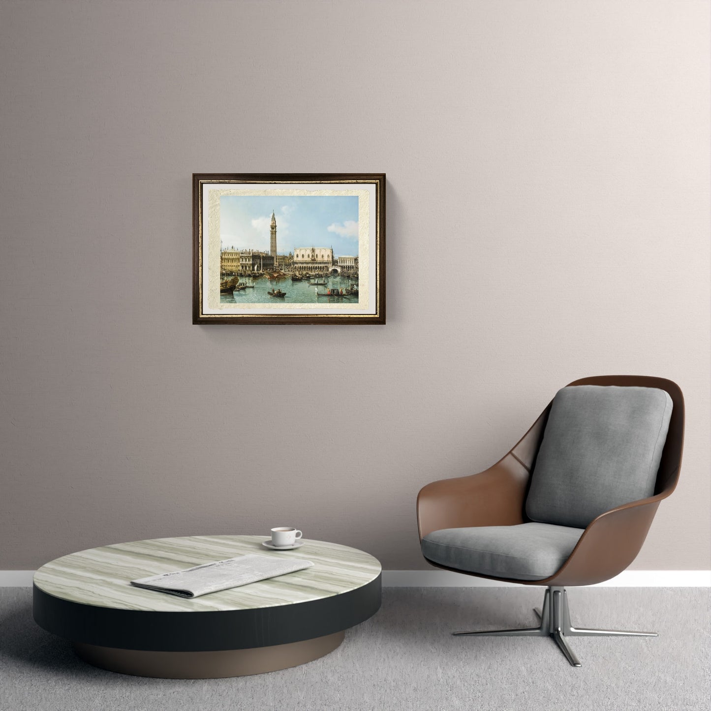 Il Molo dal Bacino di San Marco - Giovanni Antonio Canal detto Canaletto