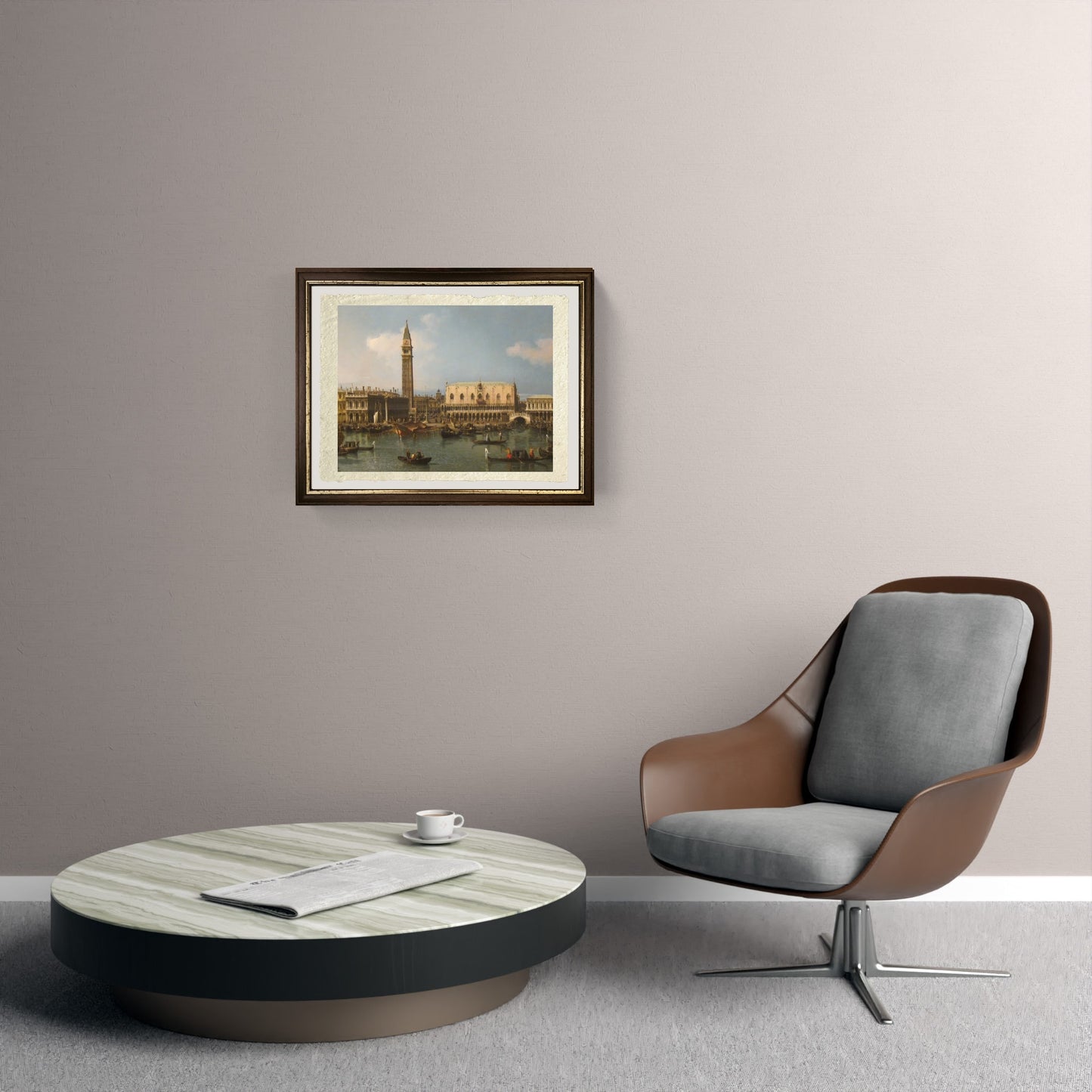 The pier from the basin of San Marco - Giovanni Antonio Canal, known as Canaletto