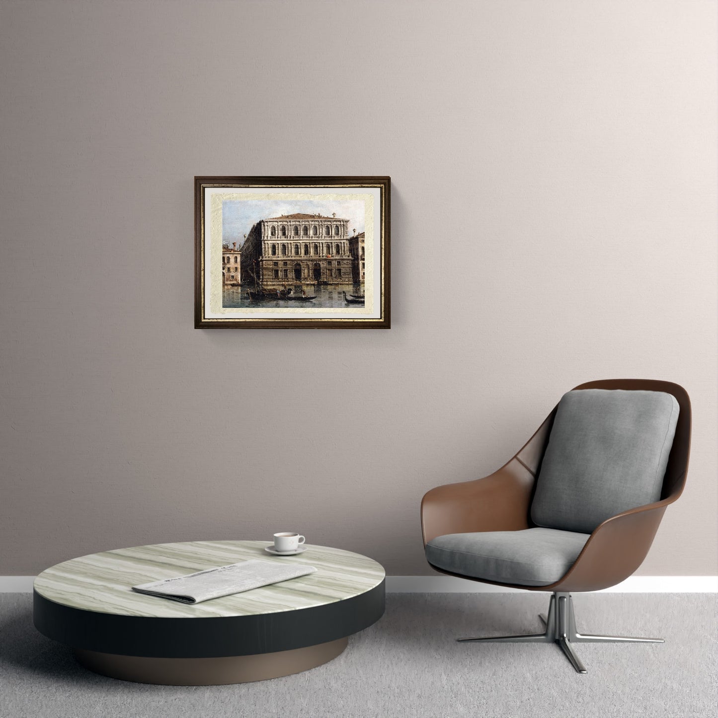 Palazzo Pesaro from the Grand Canal, Venice - Giovanni Antonio Canal, known as Canaletto