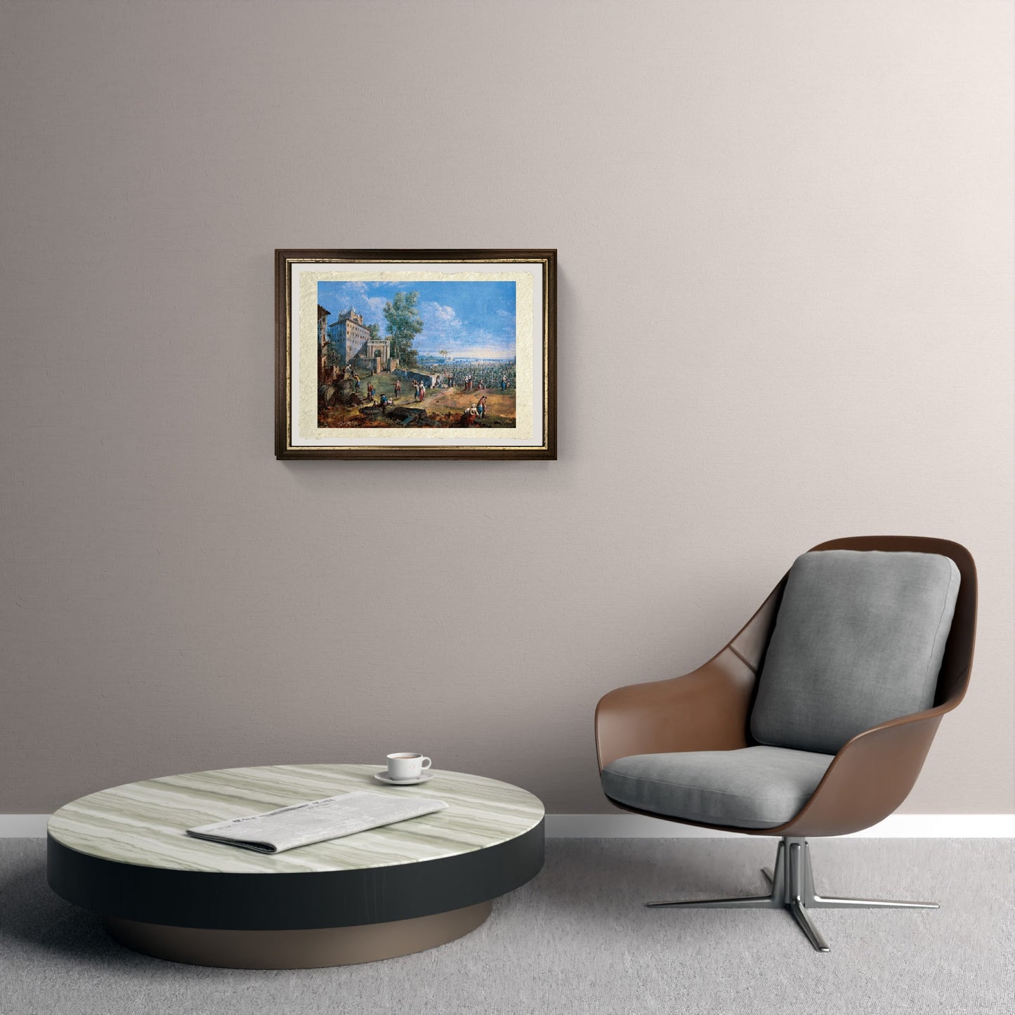 The Harvest - Gaspare Vanvitelli