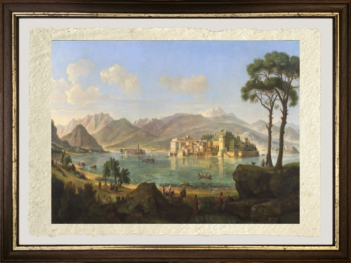 Isole Borromee - Gaspare Vanvitelli - Gaspar van Wittel
