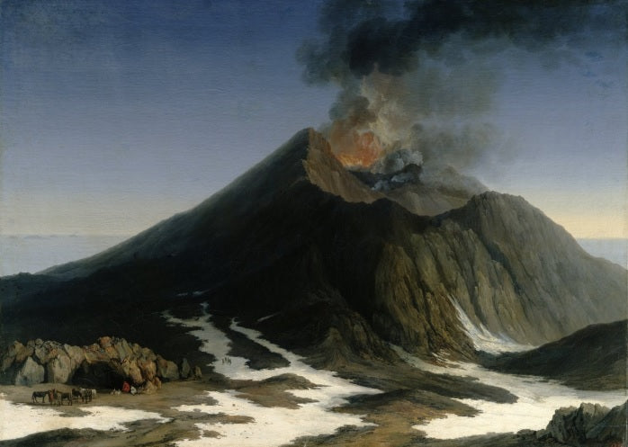 L'eruzione dell'Etna - Jakob-Philipp Hackert