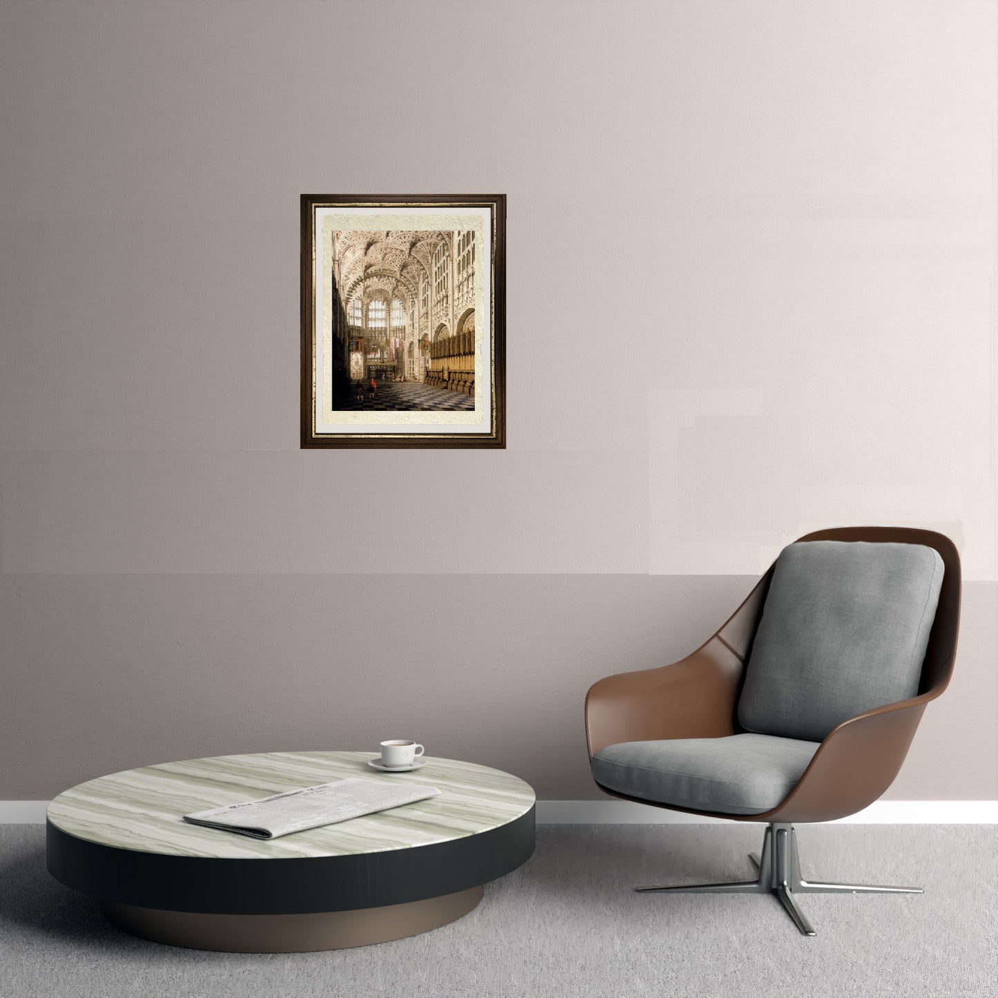 L'interno della cappella di Enrico VII nell'Abbazia di Westminster - Giovanni Antonio Canal detto Canaletto