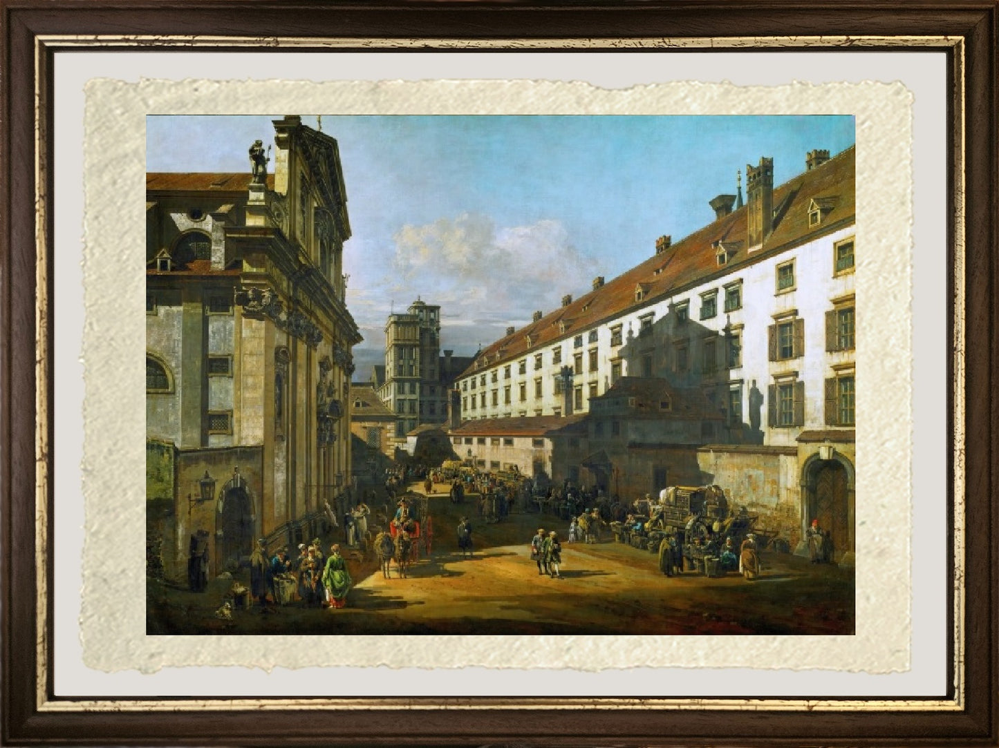 La Chiesa dei Domenicani a Vienna - Bernardo Bellotto