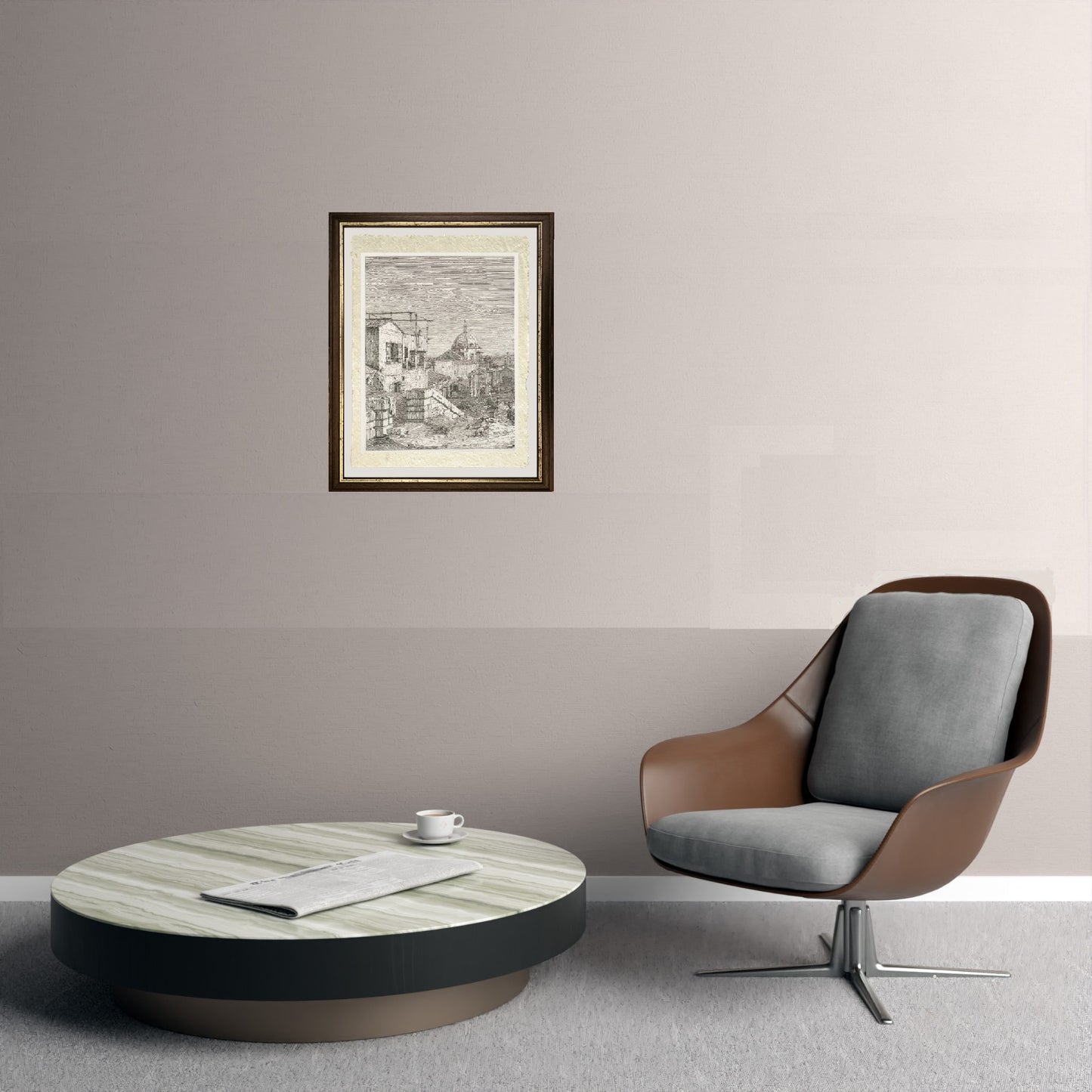 La Maison à l'inscription - Giovanni Antonio Canal detto Canaletto