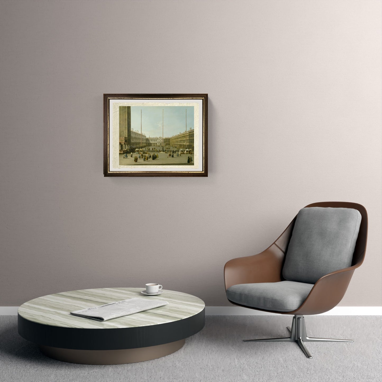 St Mark's square towards San Geminiano - Giovanni Antonio Canal known as Canaletto