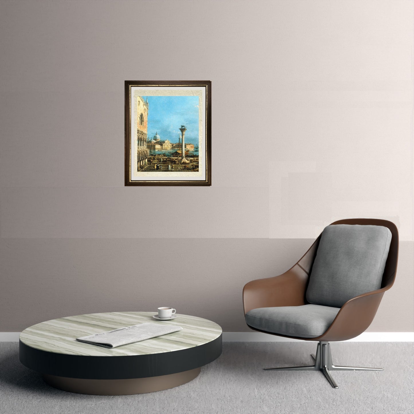 La Piazzetta - Giovanni Antonio Canal known as Canaletto