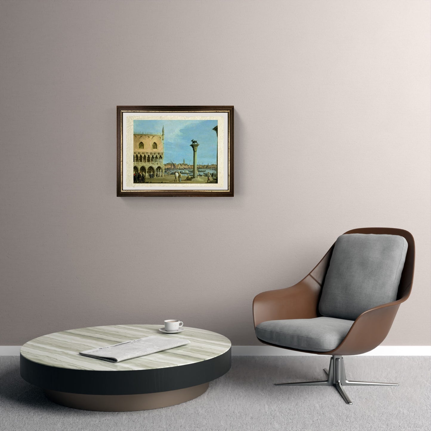 View of Rome with St. Peter's and Castel Sant' Angelo in the Distance, 1685 - Gaspare Vanvitelli - Gaspar van Wittel