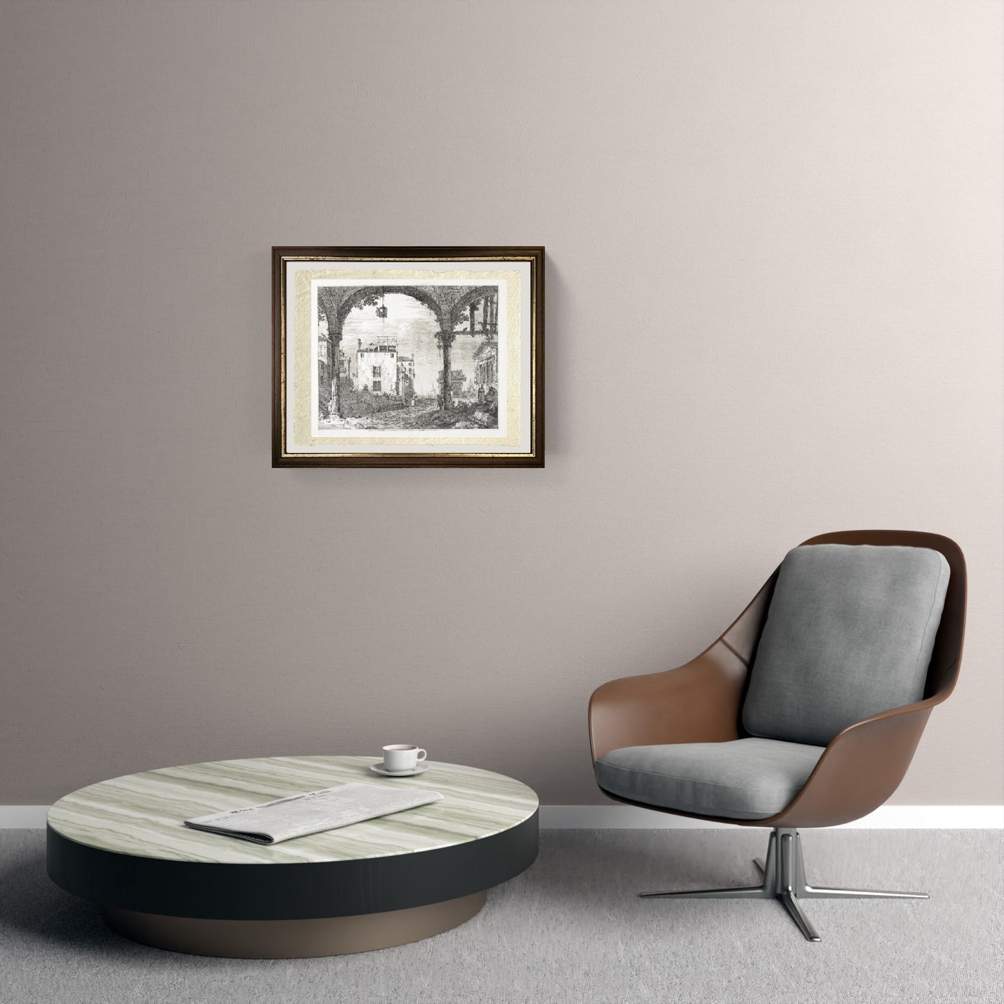 La Portique à la Lanterne, 1740 - Giovanni Antonio Canal detto Canaletto