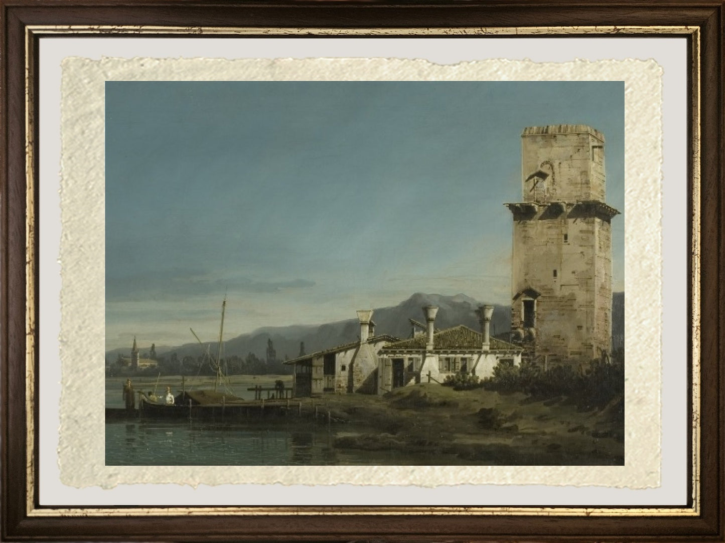 The Tower of Marghera - Bernardo Bellotto