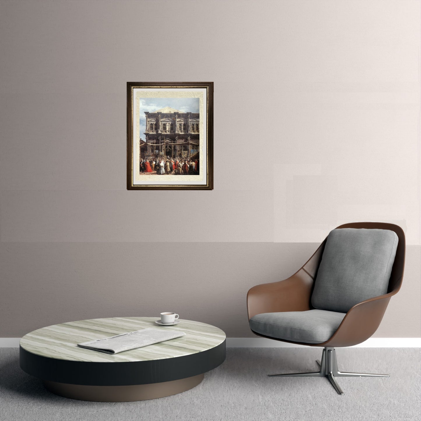 La festa di San Rocco - Giovanni Antonio Canal detto Canaletto