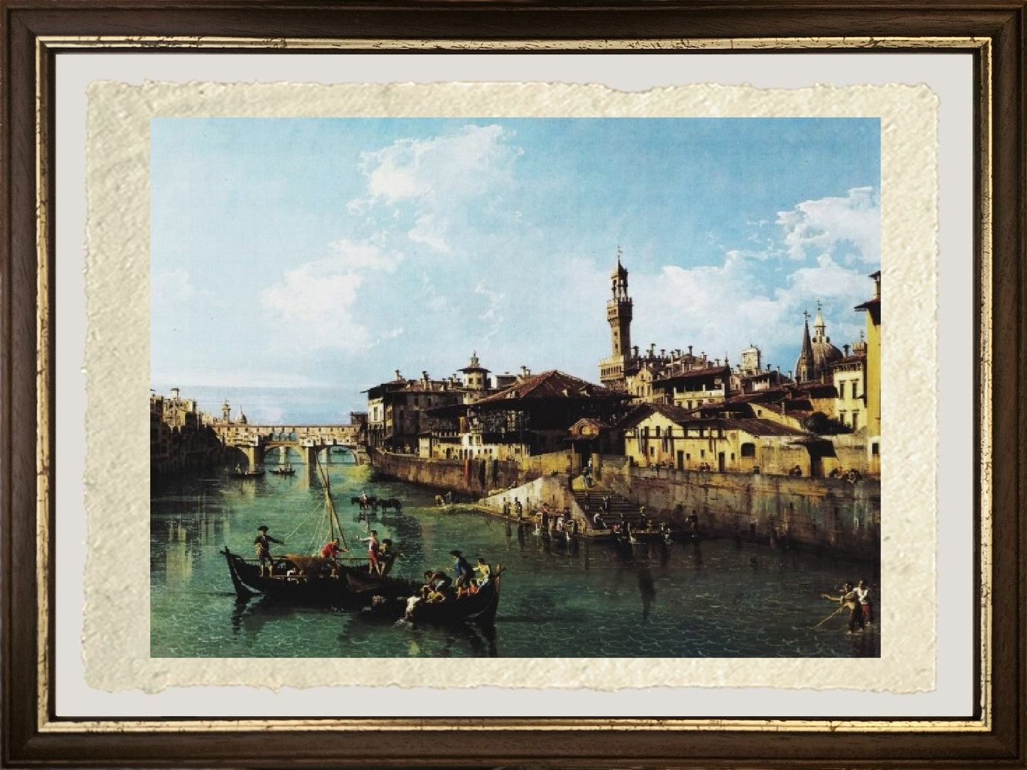 Piazza d'Arno - Bernardo Bellotto