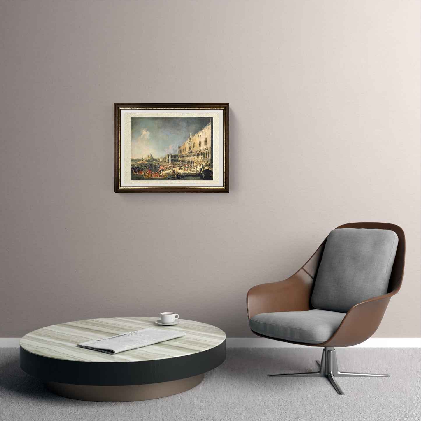 La ricezione dell'ambasciatore francese a Venezia, 1740 - Giovanni Antonio Canal detto Canaletto