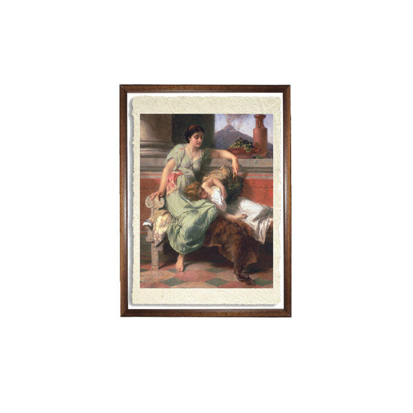 Mother and daughter in Pompeii