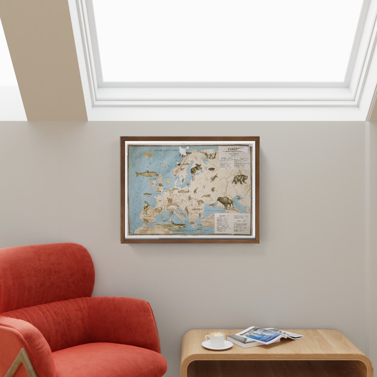 Mappa degli animali in Europa - Janos Balint