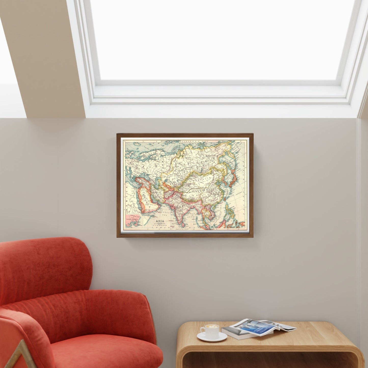 Roman Empire maximum expansion of Vallardi and Kiepert