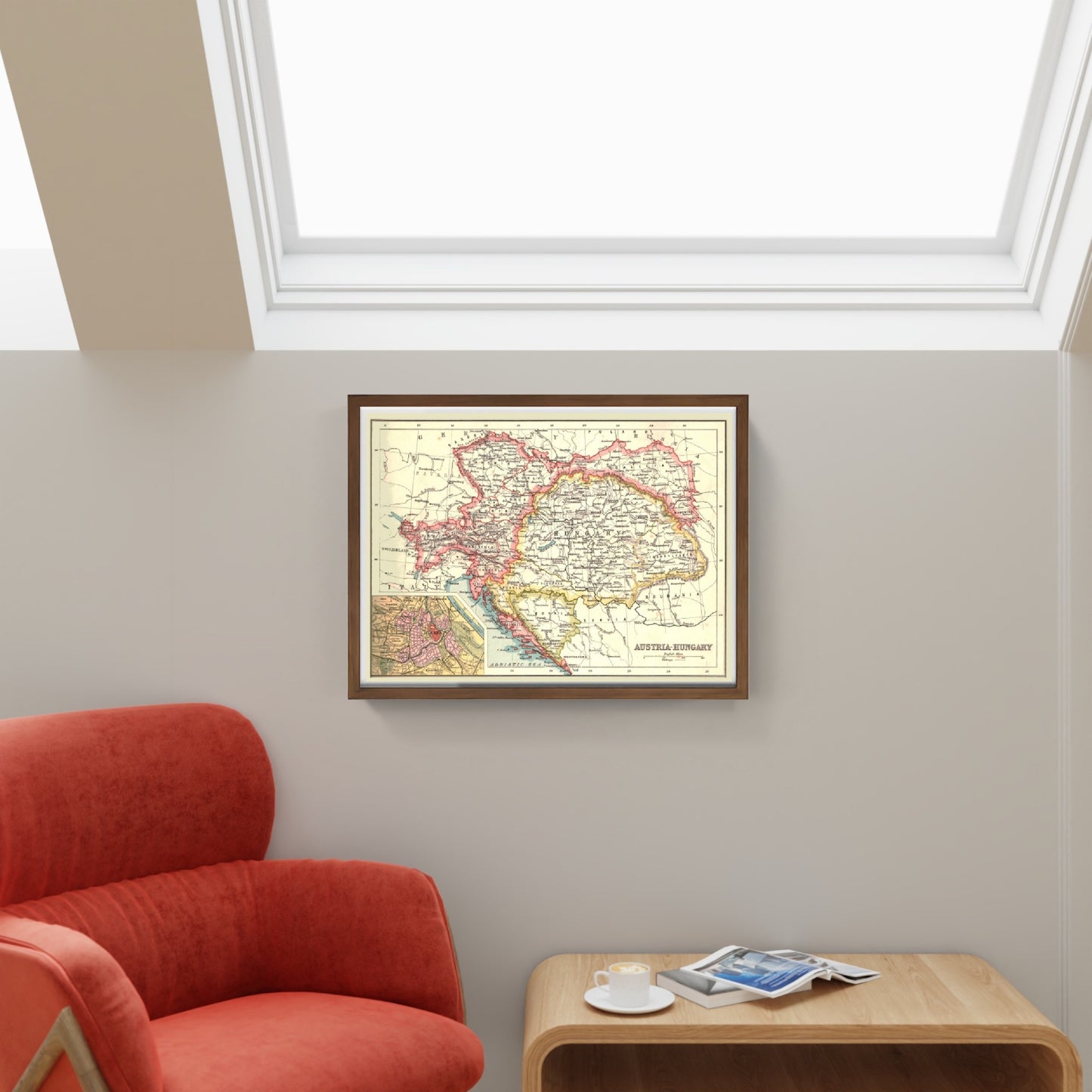 Mappa dell'Austria-Ungheria, 1902