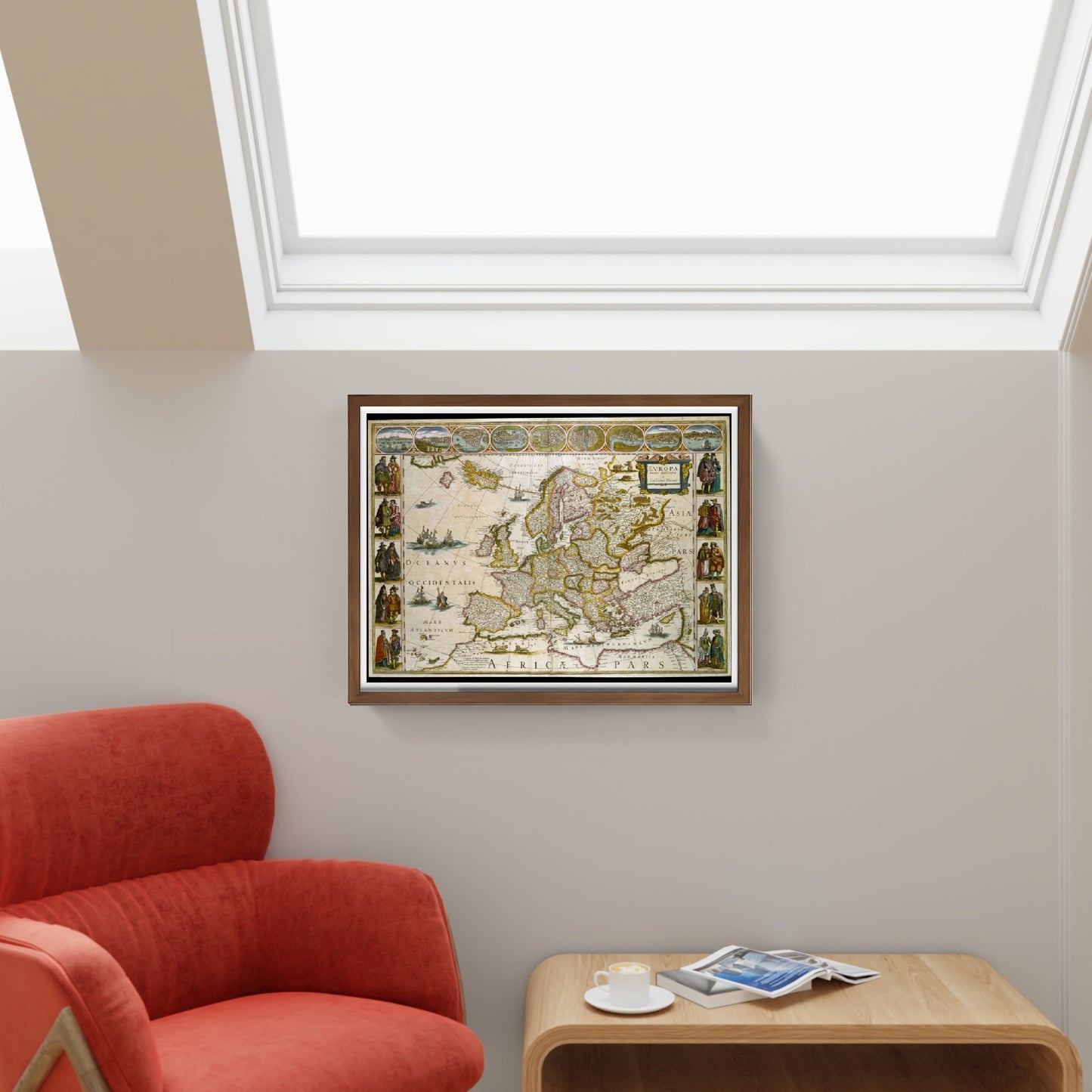 Mappa dell'Europa - Willem Blaeu