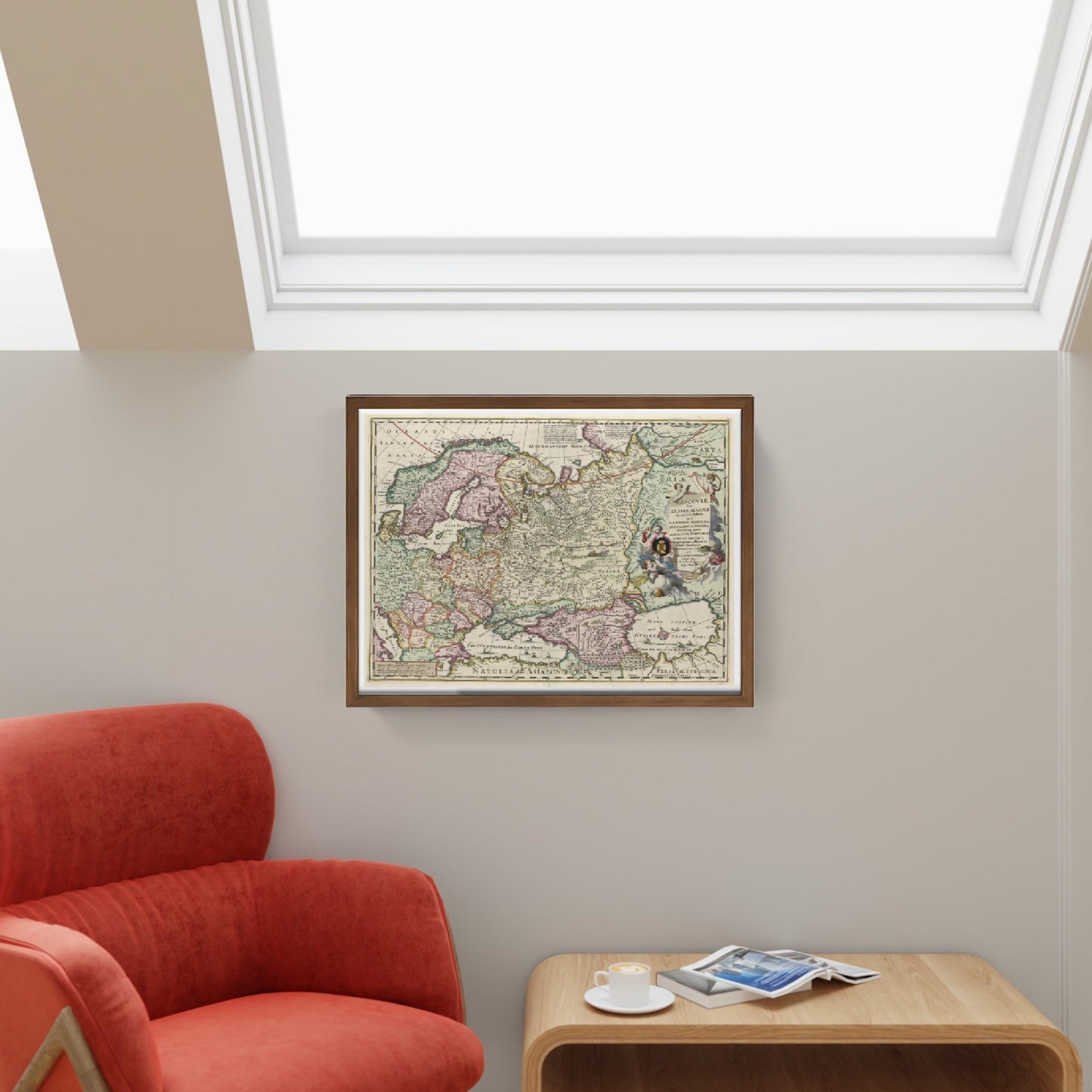 Mappa della Russia, seconda metà del XVII secolo - Nicolaes Visscher