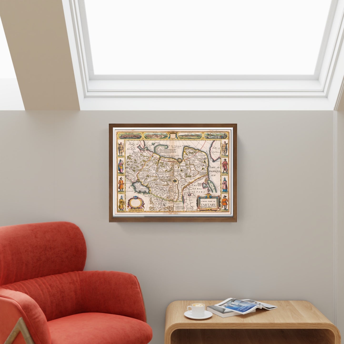 Mappa della Tartaria del 1626 di John Speed