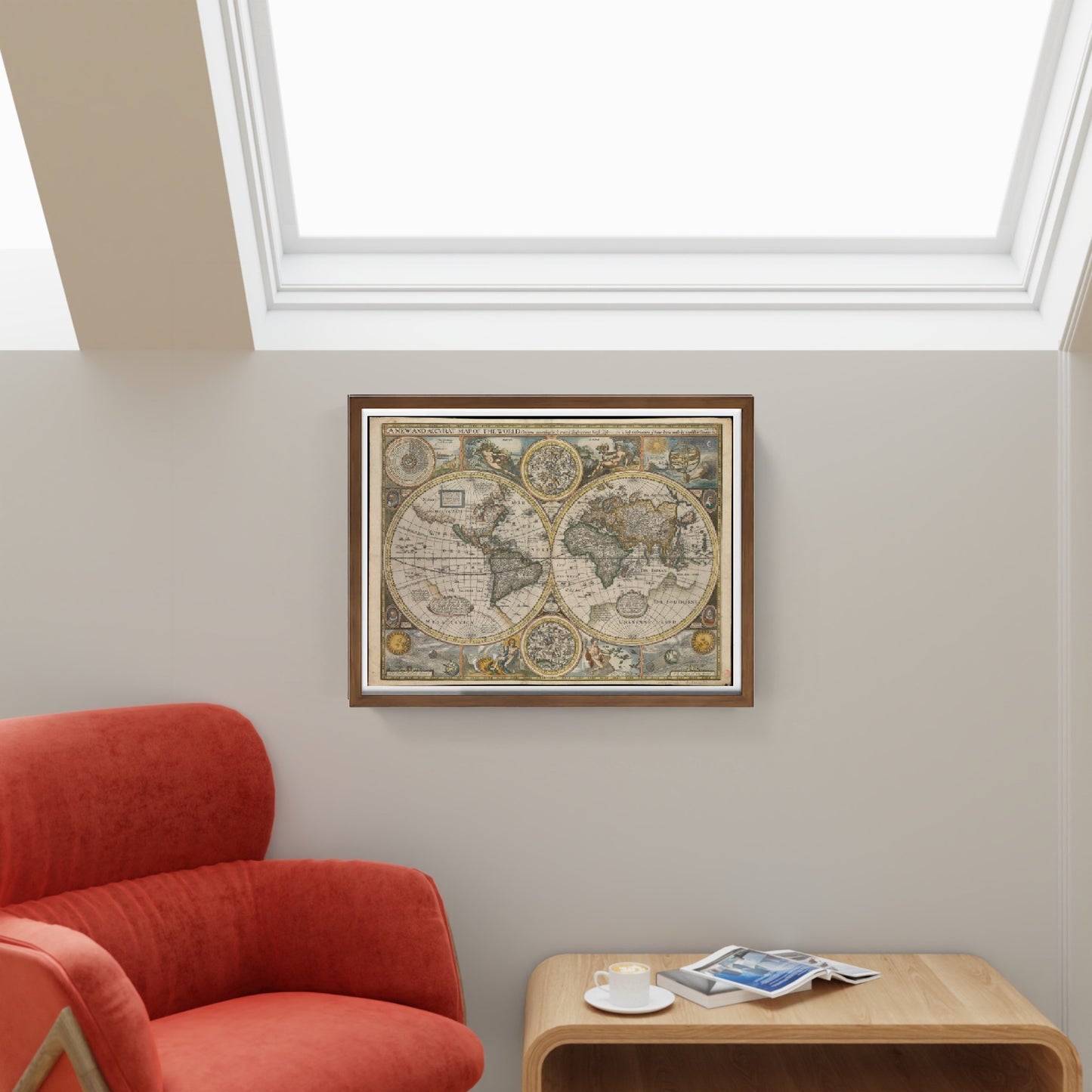 Mappa del mondo - John Speed