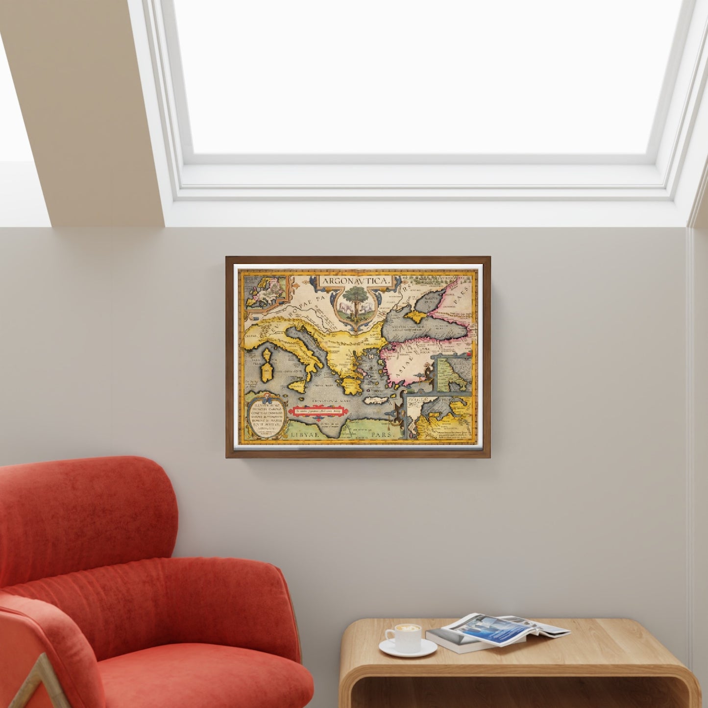 Roman Empire maximum expansion of Vallardi and Kiepert