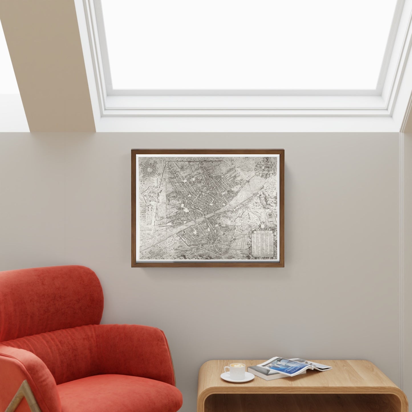 Mappa di Firenze, 1584 - Stefano Bonsignori